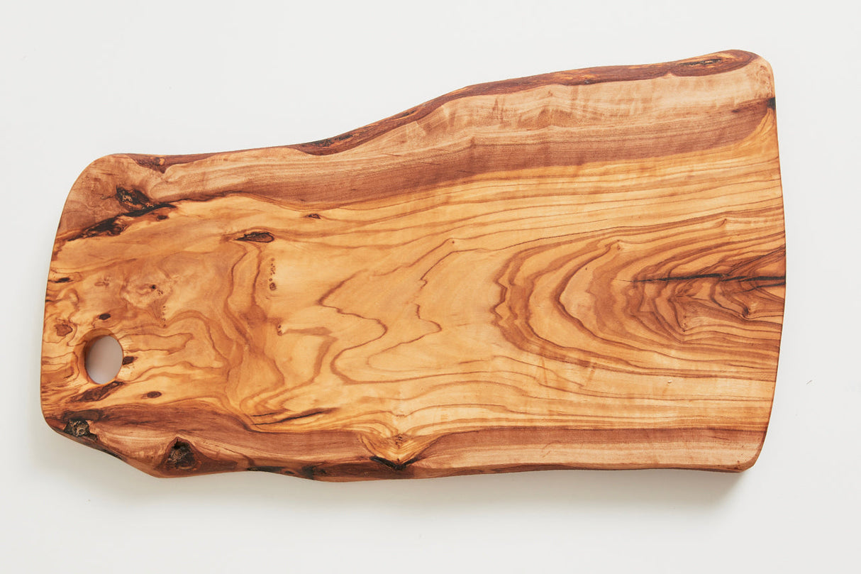 Italian Olivewood Charcuterie Board - with Hole - Sumiye Co