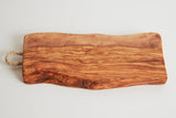 Italian Olivewood Charcuterie Board - Rope Handle - Sumiye Co