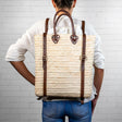 Moroccan Shopping Basket Backpack - Sumiye Co