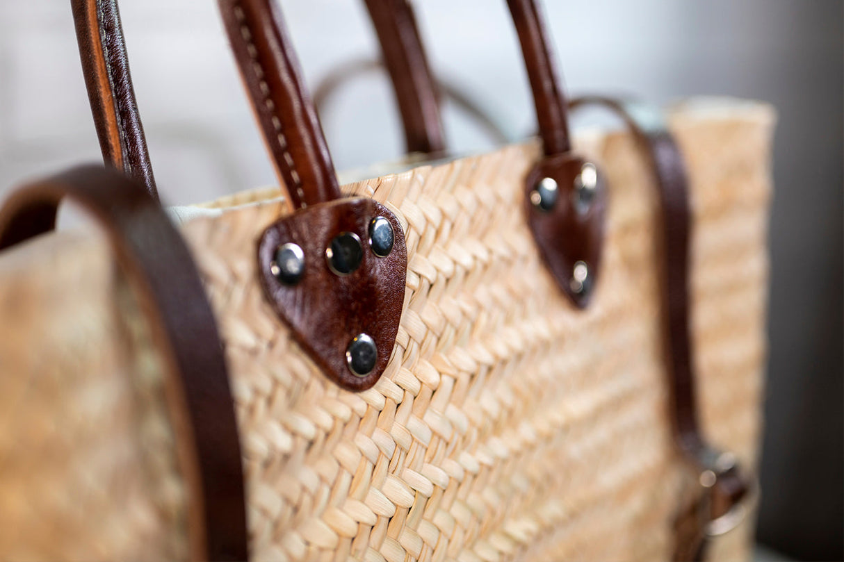 Moroccan Shopping Basket Backpack - Sumiye Co