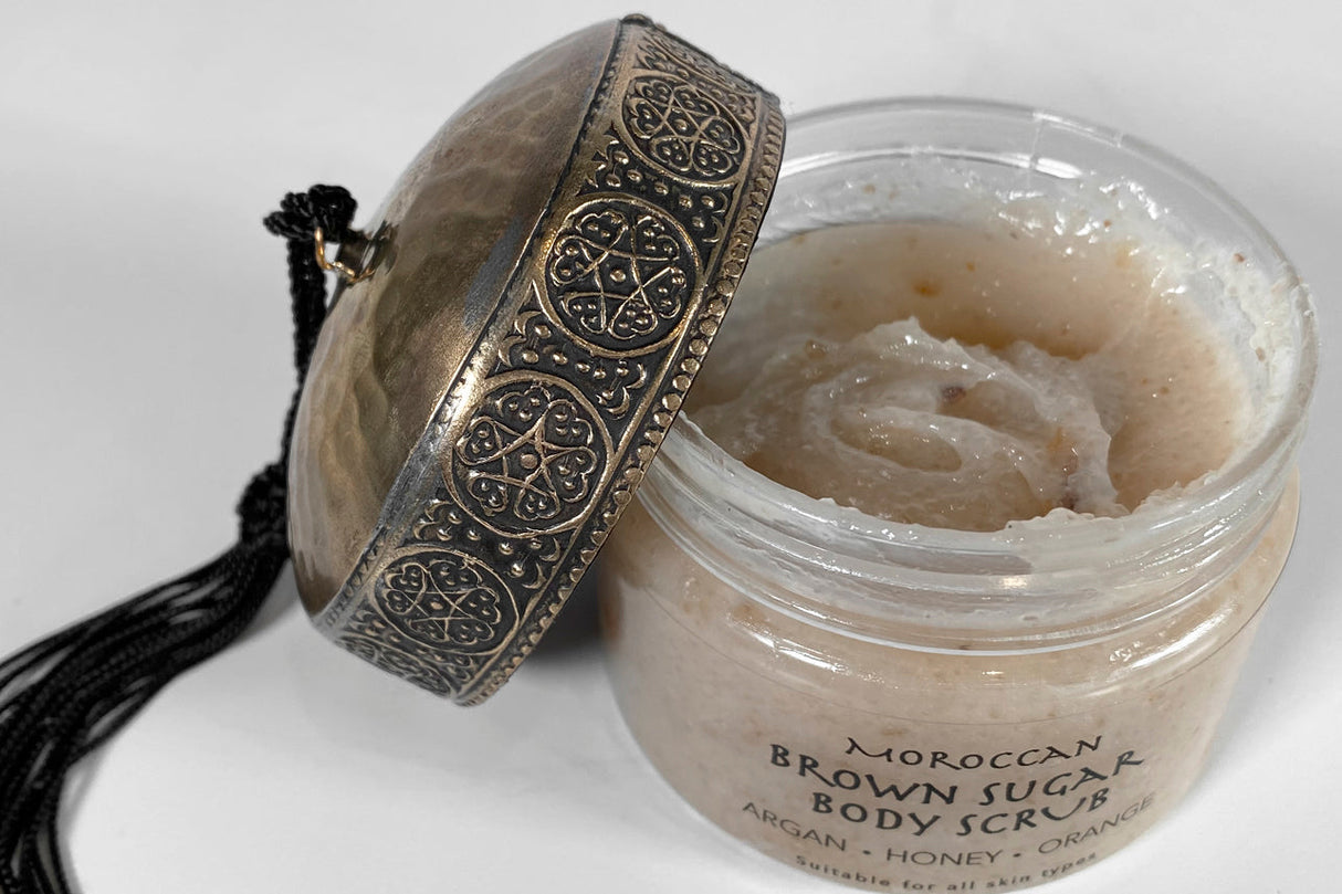 Moroccan Brown Sugar Body Scrub - Sumiye Co