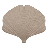 Velvet “Cream” Ginkgo Leaf Mat by Moi Mili - Sumiye Co