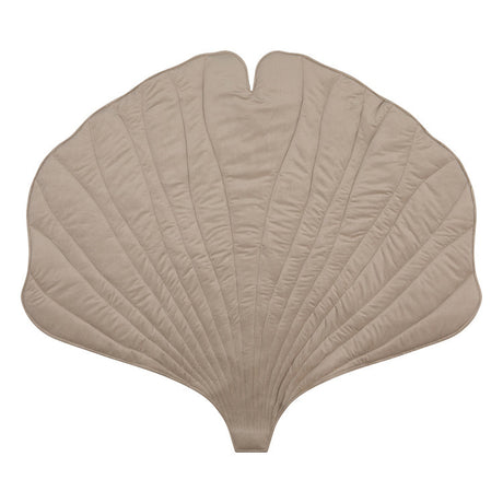 Velvet “Cream” Ginkgo Leaf Mat by Moi Mili - Sumiye Co