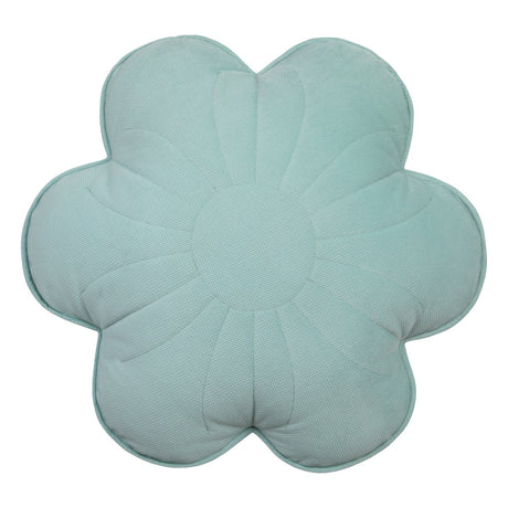 Flower Pillow Velvet "Mint" | Kids Room & Nursery Decor - Sumiye Co