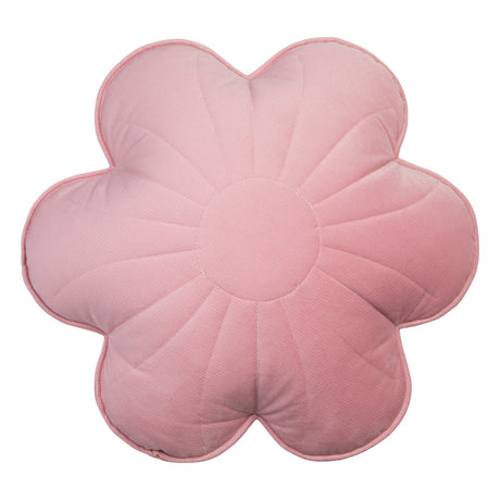 Flower Pillow Velvet "Pink Elderberry" | Kids Room & Nursery Decor - Sumiye Co