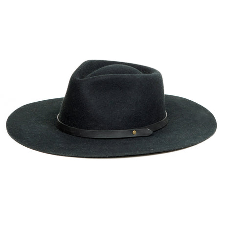 La Vida Wool Rancher Hat - Black