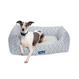 Waikiki Eco-Fabric Bolster Dog Bed-3