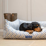 Waikiki Eco-Fabric Bolster Dog Bed-4