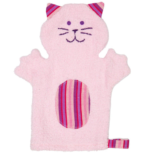 Kitty Puppet Washcloth - Sumiye Co
