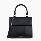 The Luncher - Black Lizard | Designer Lunch Bags & Totes