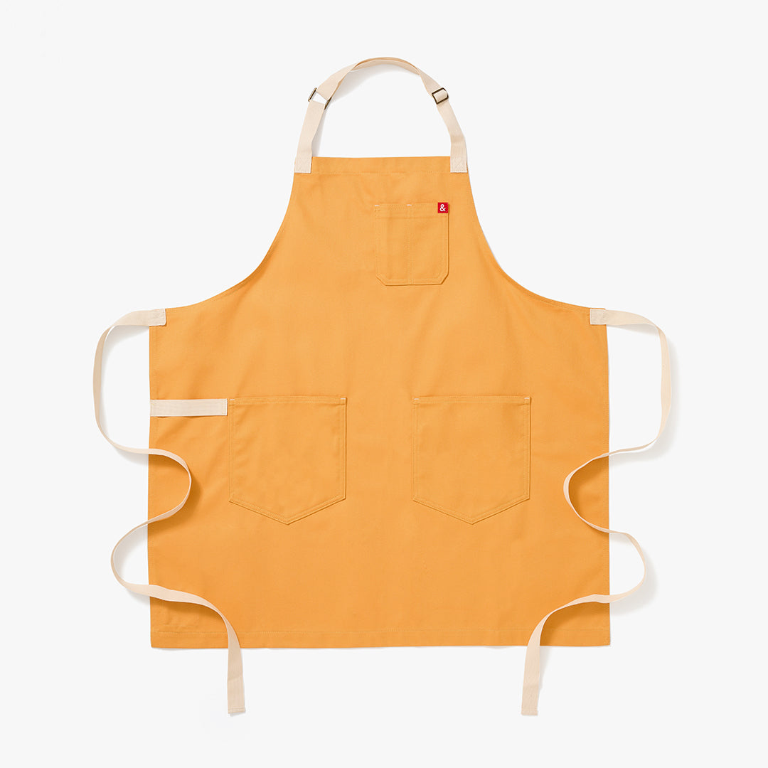 The Essential Apron - Egg Yolk Yellow - Sumiye Co