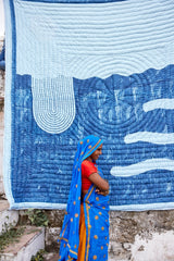 High Tide Quilt | Artisanal Handmade Bedding Sets