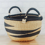 Bolga Baskets Large Round Two Handle | Ghana - Sumiye Co