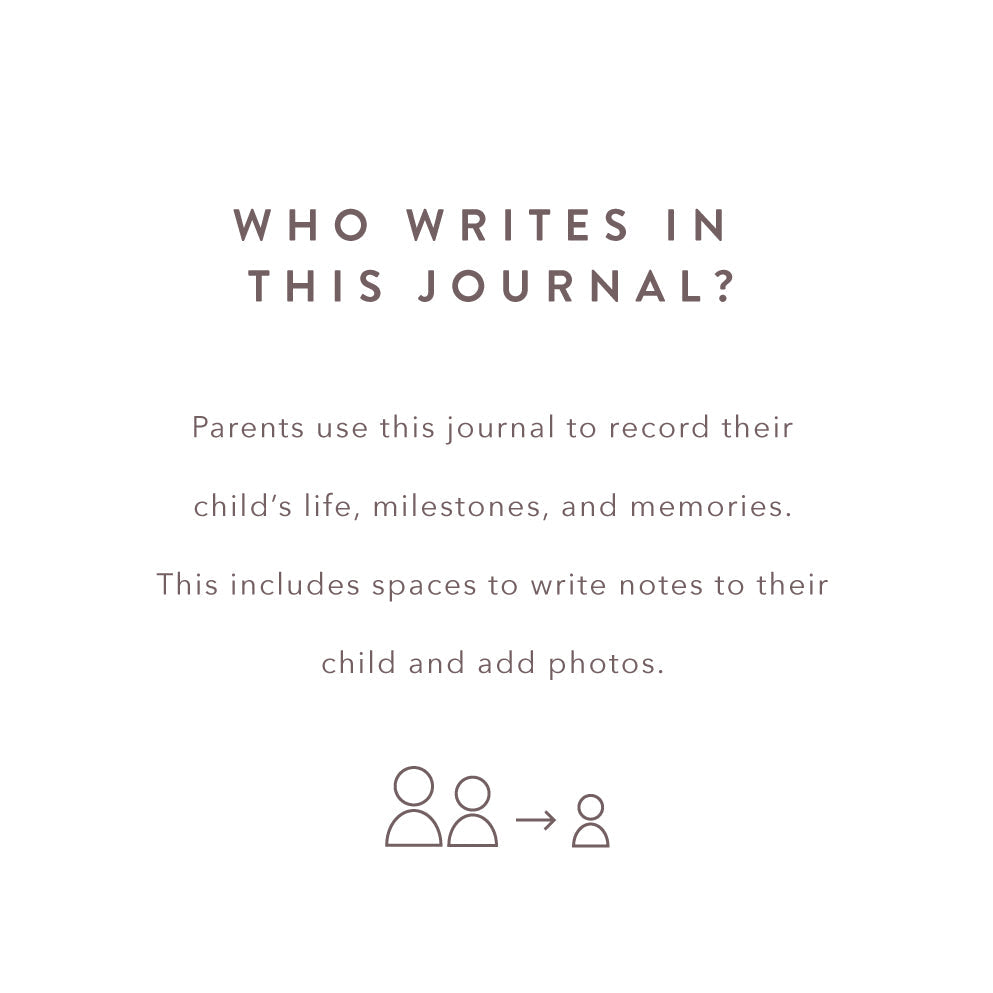 Adoption History Journal - Grey Linen