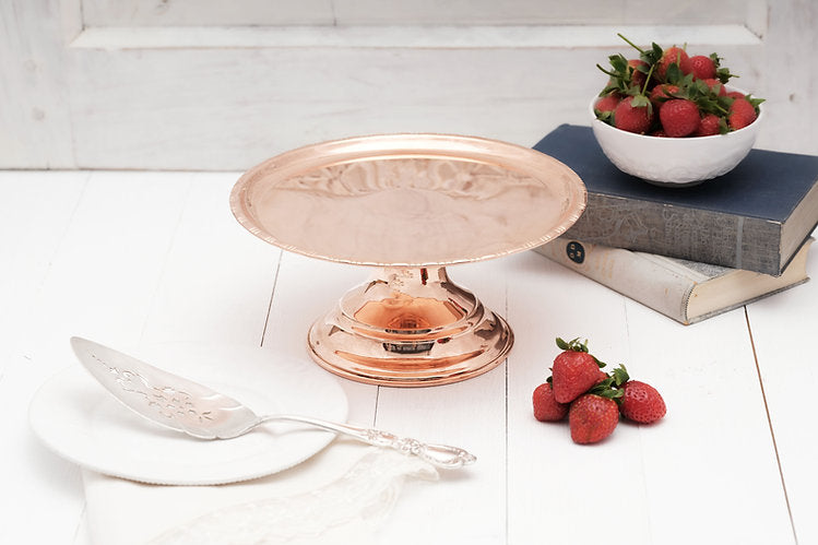 Copper Cakestand | Vintage Inspired - Sumiye Co