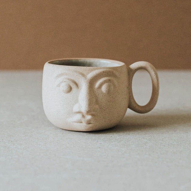 Al Centro Ceramic Face Mug | Handcrafted in Mexico - Sumiye Co