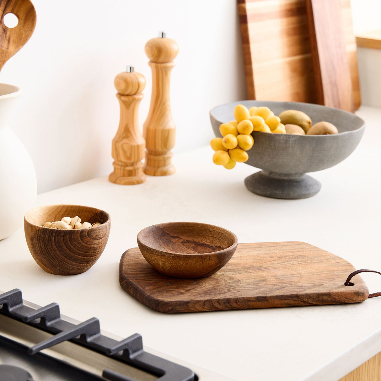 Rectangular Cutting Board & Bowls - Morocco - Sumiye Co