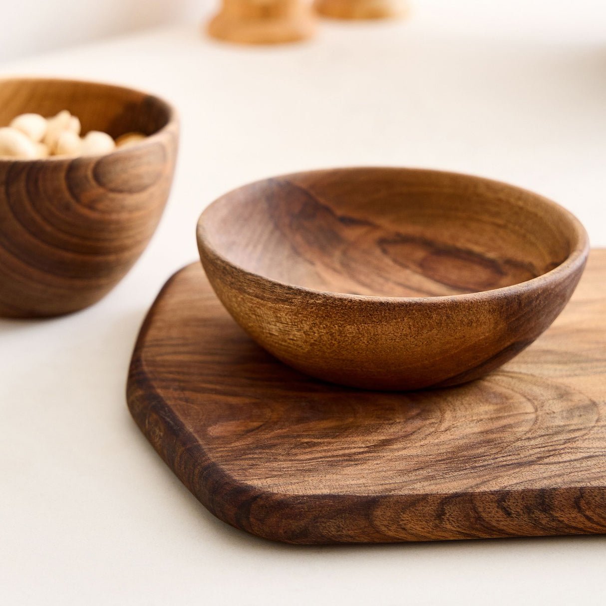 Rectangular Cutting Board & Bowls - Morocco