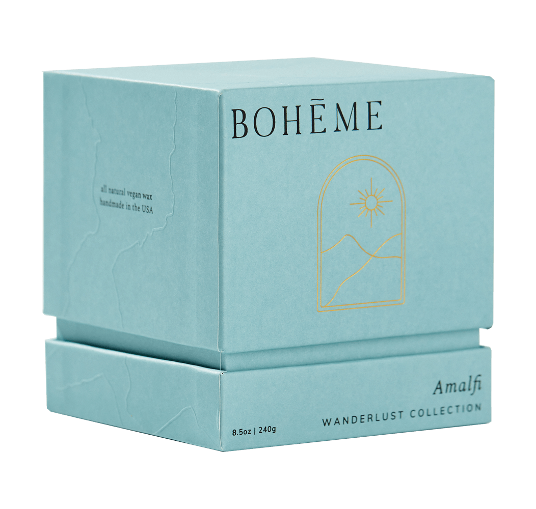 Amalfi Scented Candle by Boheme Fragrances - Sumiye Co