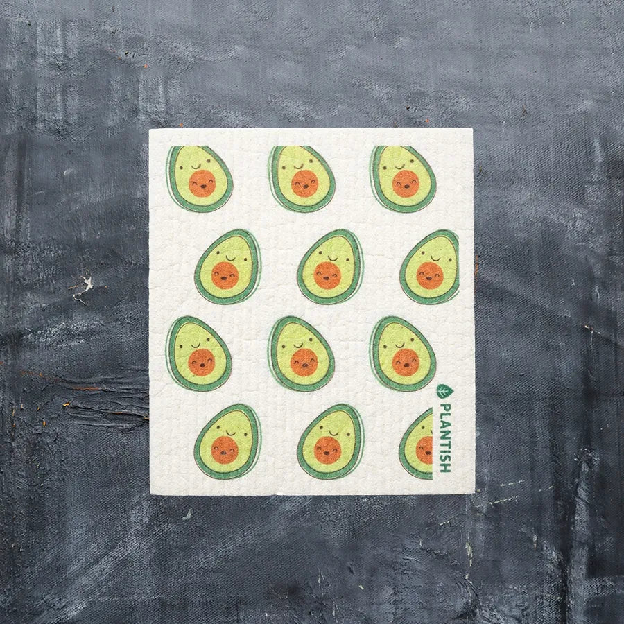 Avocado - Swedish Sponge Cloth-0