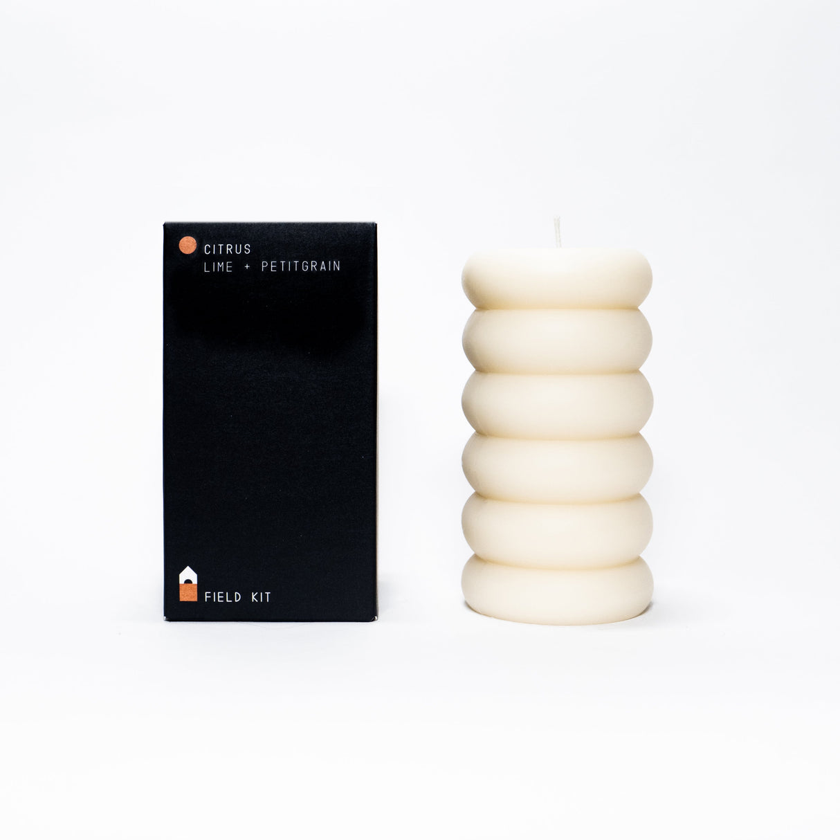 Citrus Pillar Candle | bergamot, Persian lime, petitgrain