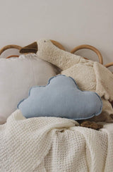 Cloud Pillow Linen “Baby Blue” | Kids Room & Nursery Decor - Sumiye Co