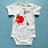 Organic Baby Onesie | I Love NY Apple by Estella - Sumiye Co