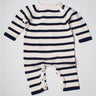 Organic Baby Romper, Long Knit - Stripe by Estella - Sumiye Co