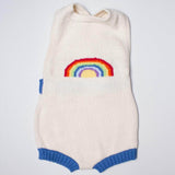 Organic Baby Romper, Sleeveless Knit - Rainbow by Estella - Sumiye Co