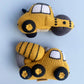 Organic Baby Gift Sets | Newborn Construction Toys & Heart Lovey - Sumiye Co