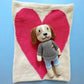 Organic NY Doll and Heart Blanket Gift Set by Estella - Sumiye Co
