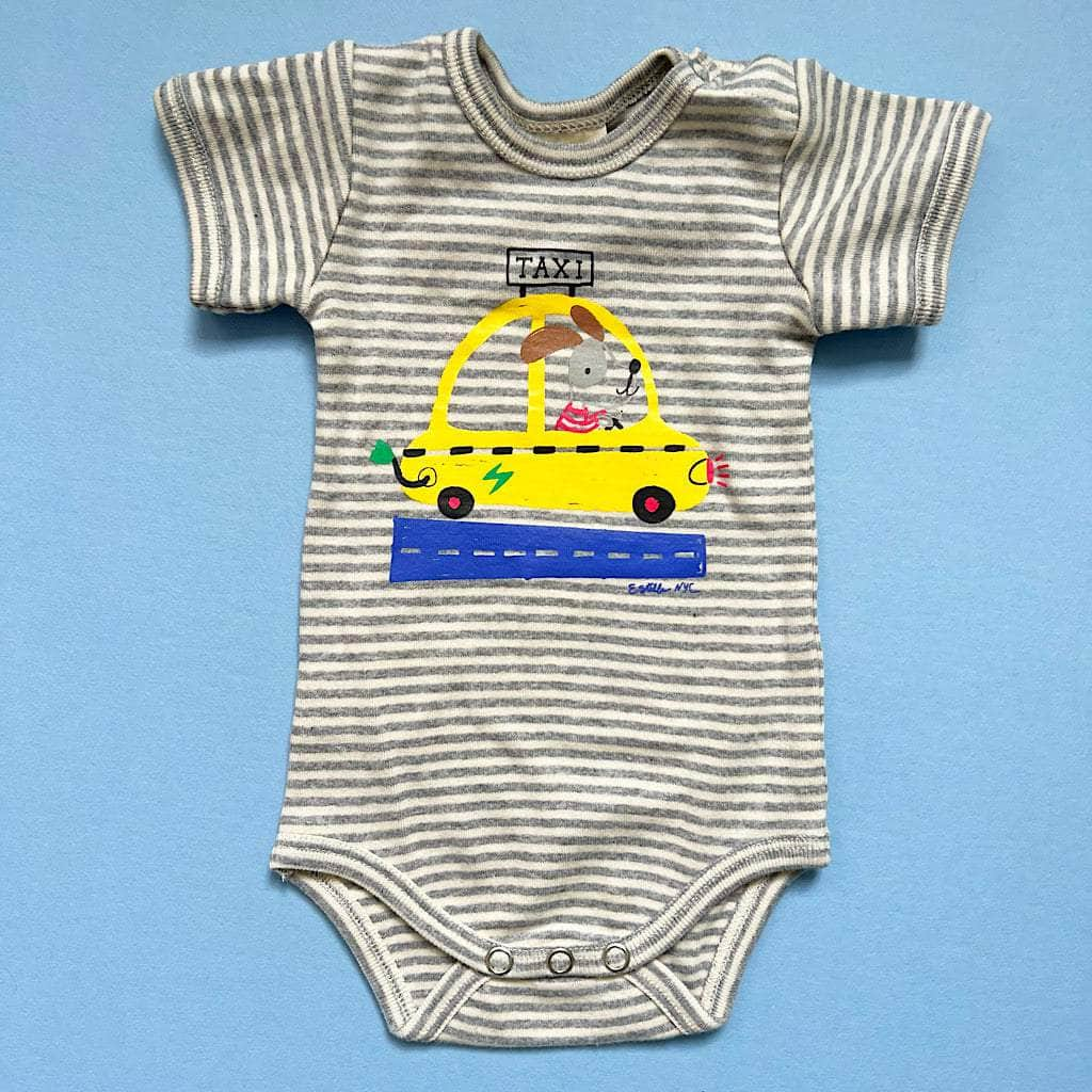 Organic Baby One-Piece - Taxi by Estella - Sumiye Co