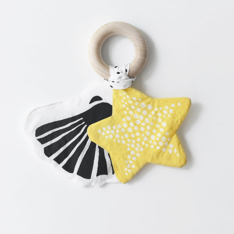 Crinkle Teether - Starfish - Sumiye Co