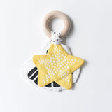 Crinkle Teether - Starfish - Sumiye Co