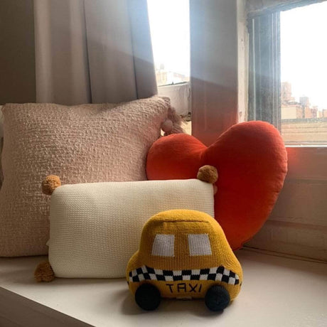 Organic Stuffed Toys, Taxi Car | Medium Sized by Estella - Sumiye Co