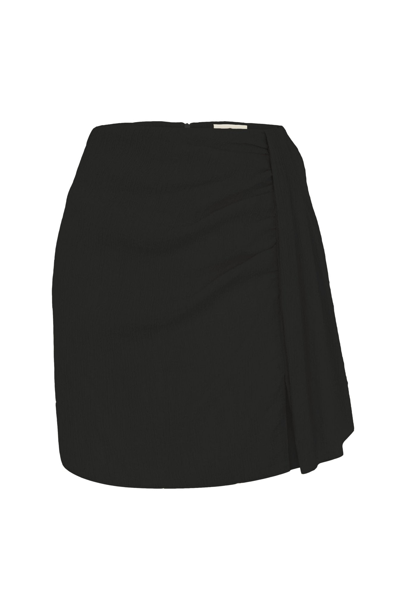 Bella Mini Skirt - Black by The Handloom