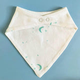 Baby Kerchief Bib-Moon and Stars by Estella - Sumiye Co