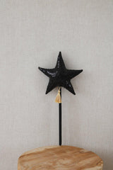 “Black Sequins” Magic Wand by Moi Mili - Sumiye Co