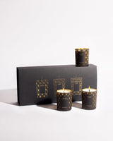 Black Tie Holiday Candle Trio Gift Set