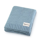 Organic Cotton Luxury Knit Baby Blanket