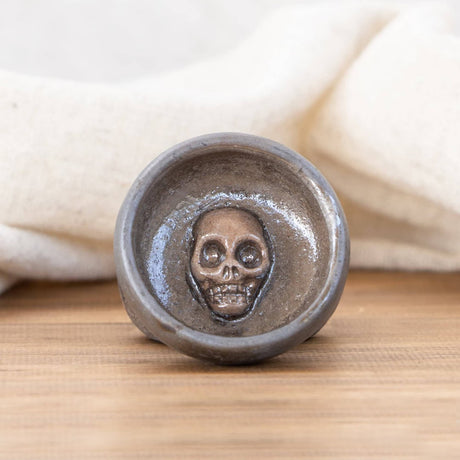 Burnt Skull Ceramic Mezcal Copita - Sumiye Co