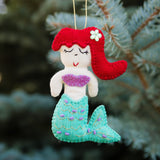 Felt Mermaid Ornament