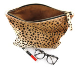 Leopard Print Clutch  | Ethically Sourced Hides