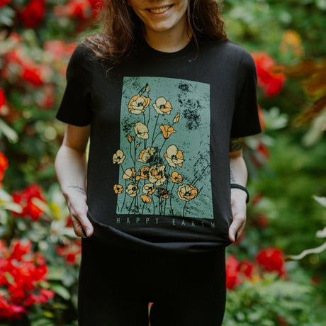 California Poppies Tee - Sumiye Co