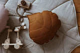 Leaf Pillow Linen “Caramel” | Kids Room & Nursery Decor - Sumiye Co