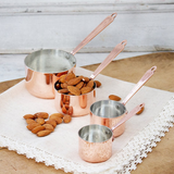 Copper Measuring Cups (Set of 4)  | Vintage French Inspired