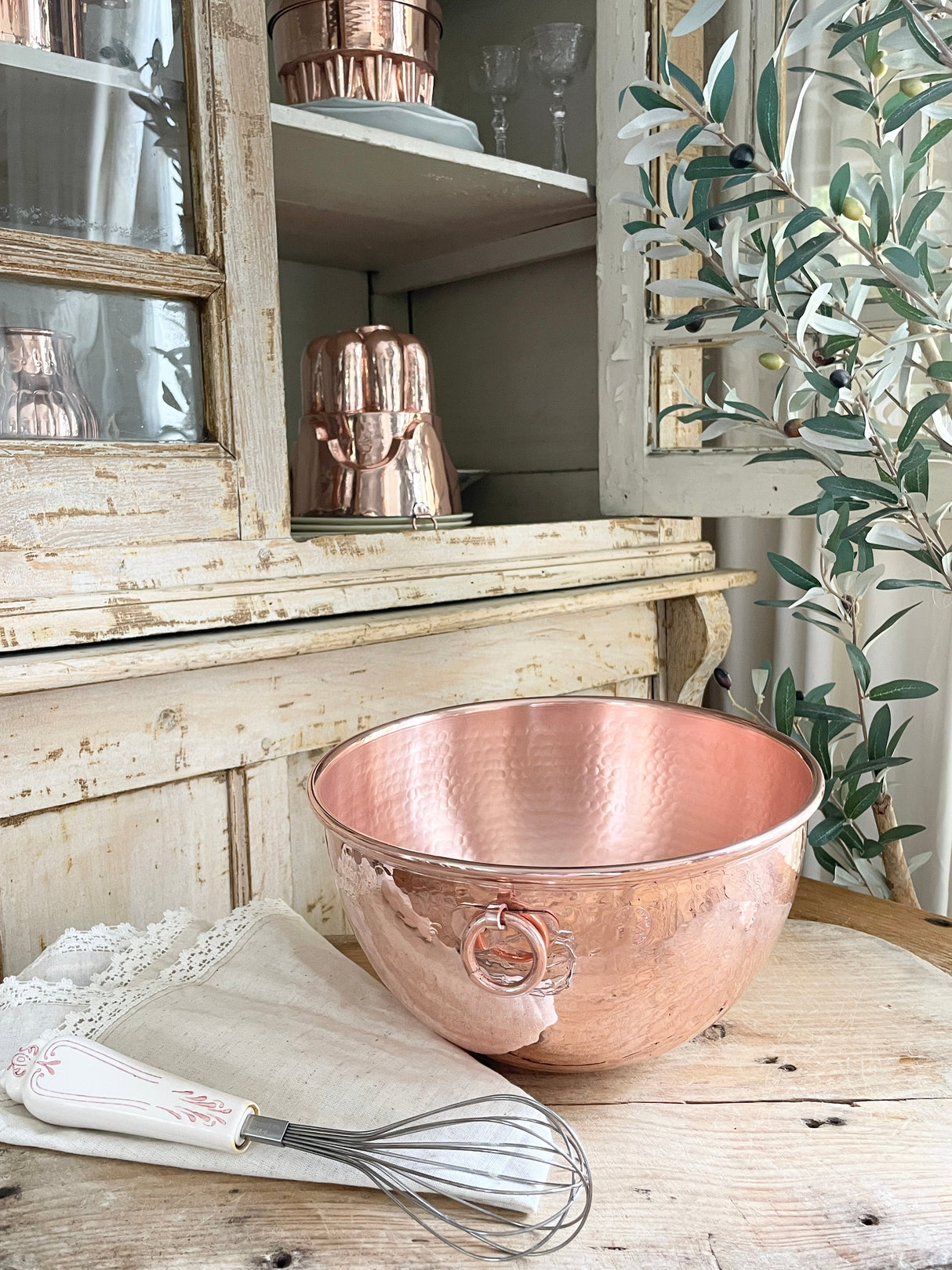 Copper Mixing Bowl | Vintage Inspired