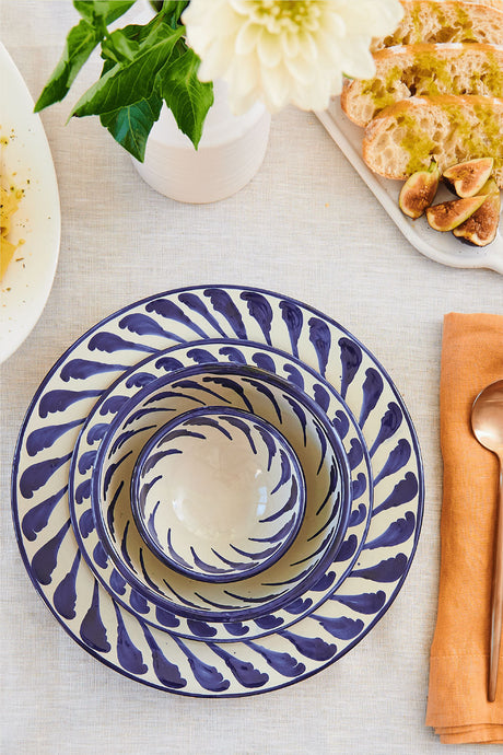 Ceramic Terracotta Dinnerware Sets | Granada 4-Pieces | Made in Spain
