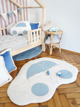 Car Mat "Jeans" | Kids Room & Nursery Decor - Sumiye Co