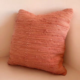 Chindi Pillow Cover - Clay